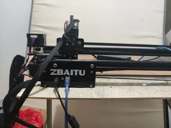 Máquina laser ZBAITU - Grava e Corta MDF e Acrílico.