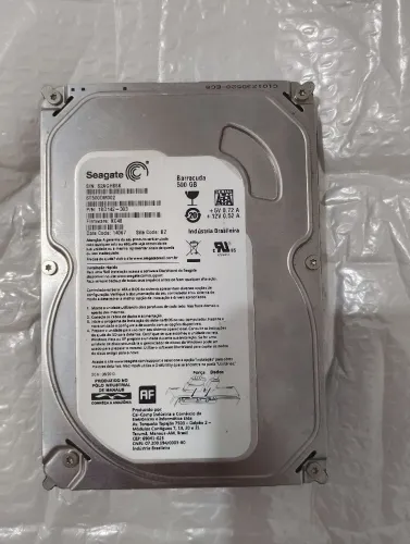 HD 500GB Seagate barracuda 100% testado