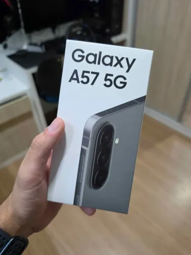 Samsung Galaxy A57 5G - Cinza Grafite (Novo / Lacrado na Caixa)