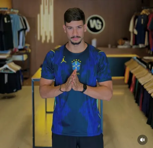 Camisa Seleção Brasileira Azul copa