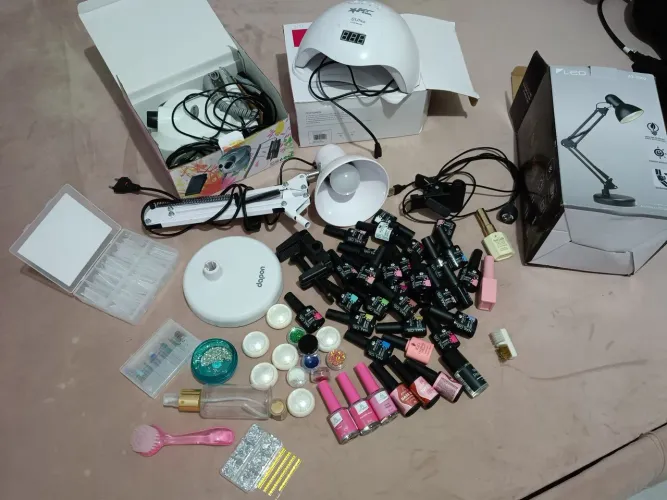 Kit Nail Designer - pouco uso 