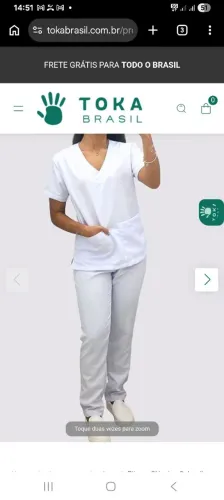 Uniforme feminino novo 