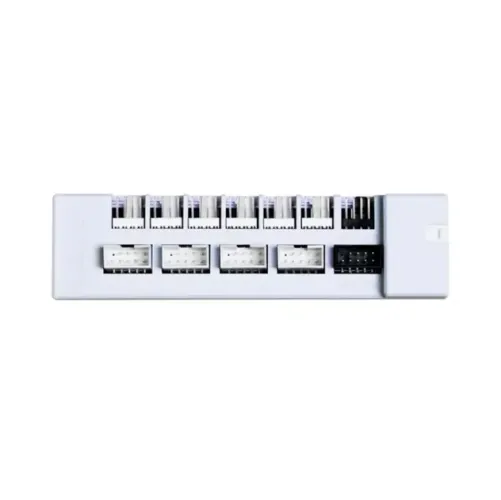 Hub Interno Lian Li Edge Branco 4 Portas Usb 2.0 / 6 Porta Pwm - EG-HUBO1W