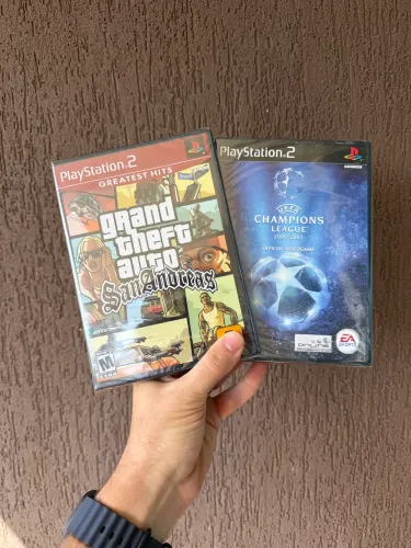 Kit GTA San Andreas + Champions Lacrado Ps2