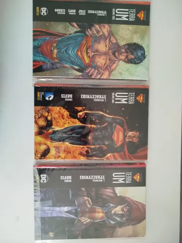 Superman Terra Um volumes 1 2 e 3