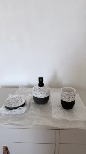 Kit banheiro cerâmica tok stock
