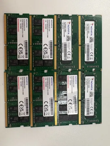 Memória RAM 8GB DDR4 3200MHz Notebook Adata SODIMM - 8 unidades