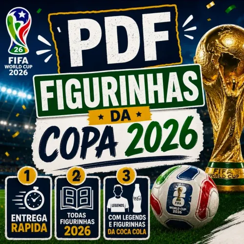 PDF de FIGURINHAS DA COPA 2026 com TODAS FIGURINHAS da copa de 2026