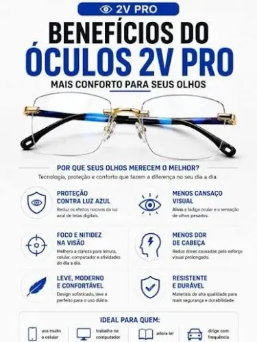 ÓCULOS 2V PRO
