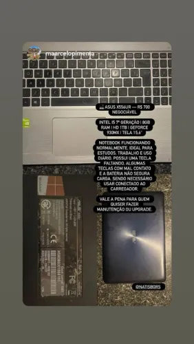 Notebook Asus X556UR