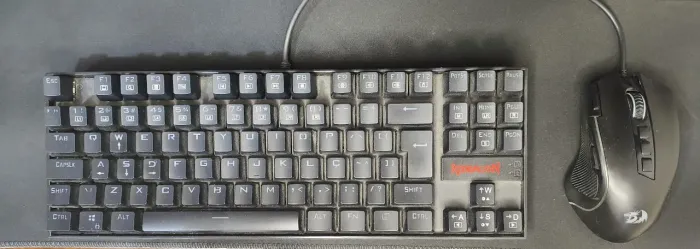 Mouse e Teclado REDRAGON + Headphone