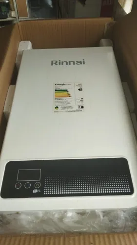 Aquecedor de água a gás Rinnai modelo 16d prime glp