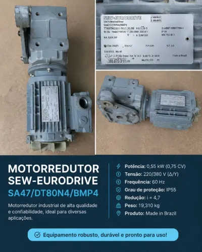 MOTORREDUTOR 1CV