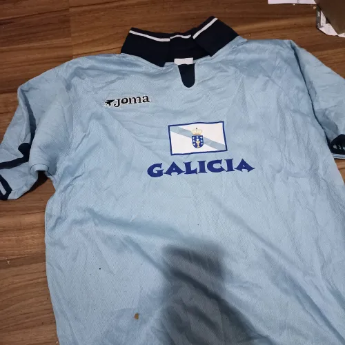 camisa da Galícia usada em jogo