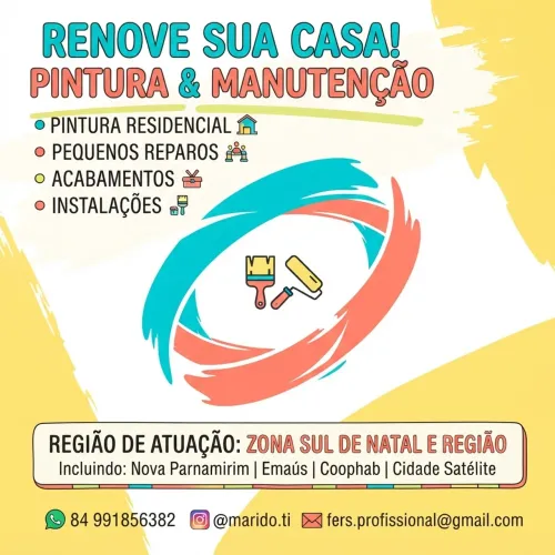 Pintura e Manutenção Residencial: Renove seus Ambientes!