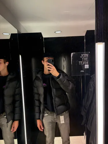 Jaqueta Zara preta original 