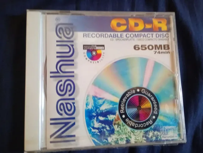 Nashua Cd-r Raridade Lacrado importado