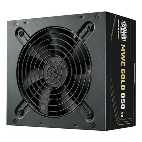 Fonte Cooler Master MWE Gold 850 V3 850W 80 Plus Ouro ATX 31 PFC Ativo Preto MPE8506ACAGBB