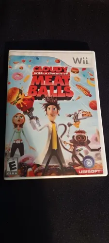 cloudy meat balls. wii. original