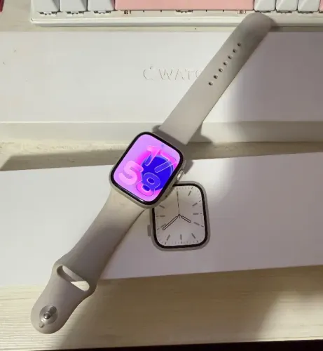 Apple Watch séries 7 45mm caixa Sem detalhes