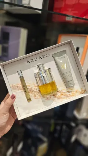 Perdume Azzaro Wanted EDT 100ml (Kit) Masculino