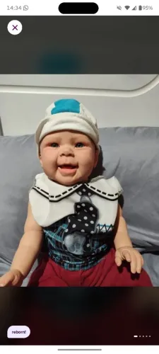 Bebe reborn menino realista