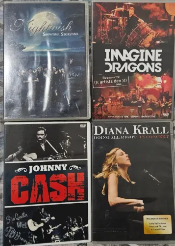 Dvds diversos -24 dvds concertos