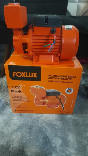 Bomba D'agua FoxLux 1cv Autoaspirante Bivolt