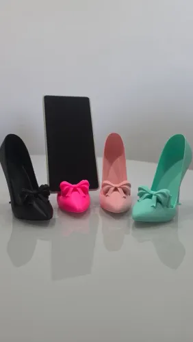 Suporte de celular Saltinho com laço.