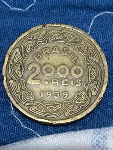 Moeda antiga de reis.