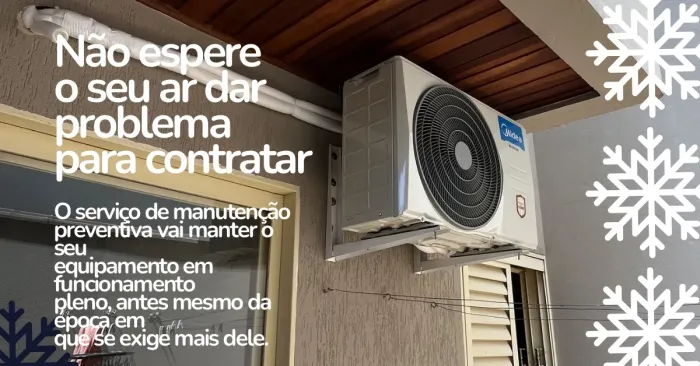 Conserto em geral do seu ar condicionado