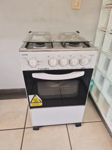 FOGÃO BRANCO CARIBE ESMALTEC 4 BOCAS