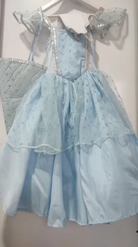 Fantasia Fada Madrinha ou Cinderela Tam 4