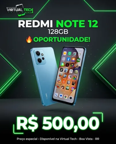Venda do Redmi note 12