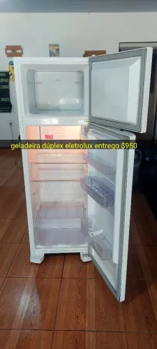 Geladeira dúplex eletrolux entregamos 
