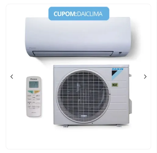 Ar Condicionado Daikin 9.000 BTUs Spliter Inverter Novo Lacrado Na Caixa + Nota Fiscal