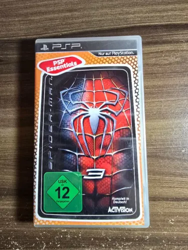 Spider-Man 3 PSP Mídia Física Original Essentials Completo Manual