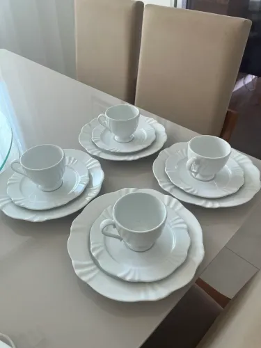 Jogo de chá porcelana Oxford