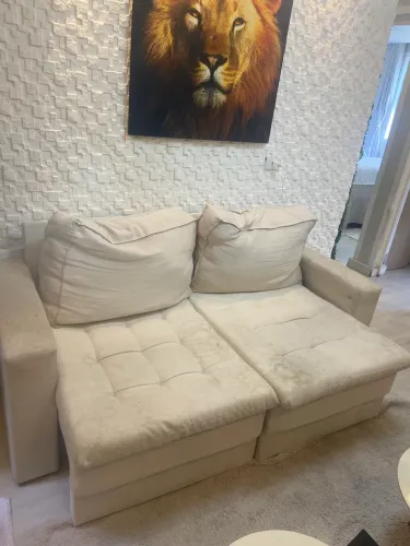 Sofá retrátil 2 lugares