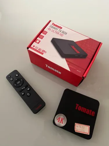 Tomate Smart TV Box 4K Ultra HD 16B Ram 8GB HD