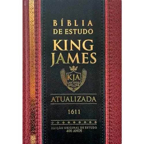 Bíblia de Estudo King James Atualizada | Hipergigante | Full Collor | Capa Dura