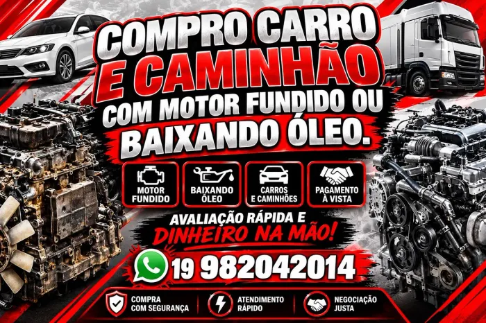 Compro e vendo motor à diesel