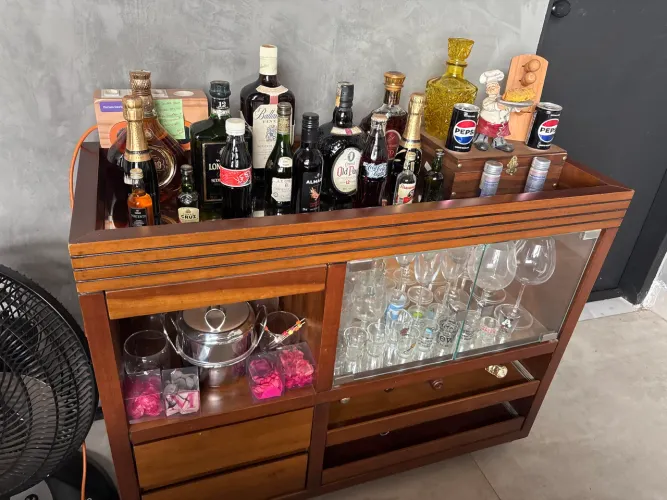 Carrinho para bebidas