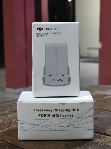 Bateria Drone Mini 3 + Hub de Carregamento