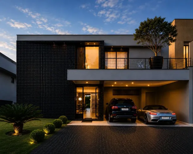 Casa alto padrão em Alphaville , 5 suítes, vista para mata e lazer completo
