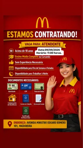 Vagas de emprego