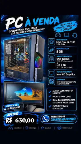 COMPUTADOR COMPLETO CORE i5