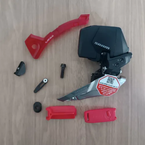 Câmbio dianteiro Sram rival Axs E1 12 velocidades + bateria