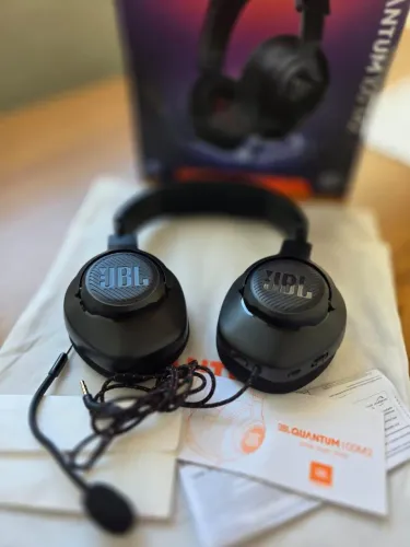 Headset Gamer JBL Quantum 100M2 Original | Microfone Removível | P2