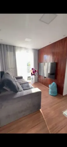 Condomínio Conquista Santo André, Apartamento 2 quartos, 1 vaga de garagem 65m².